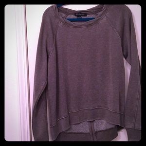 Super soft comfy zip back sweatshirt